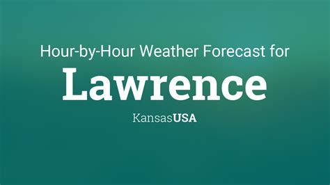 lawrence kansas weather forecast